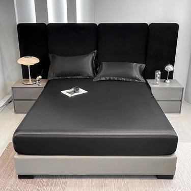 Drap Housse en Satin - StudioSoie